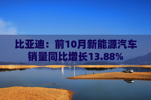比亚迪：前10月新能源汽车销量同比增长13.88%