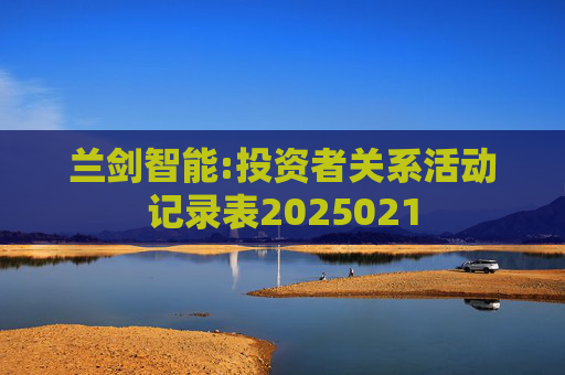 兰剑智能:投资者关系活动记录表2025021