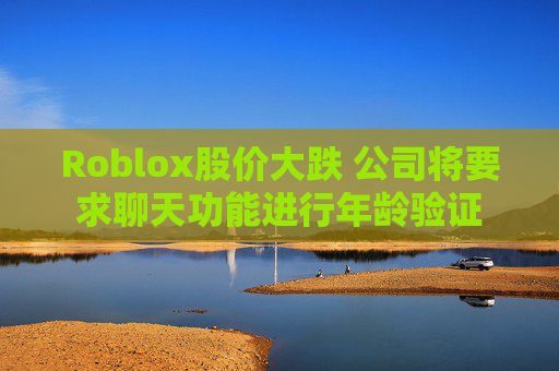 Roblox股价大跌 公司将要求聊天功能进行年龄验证