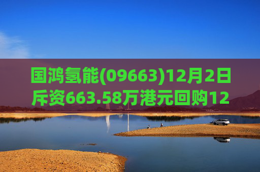 国鸿氢能(09663)12月2日斥资663.58万港元回购128.6万股