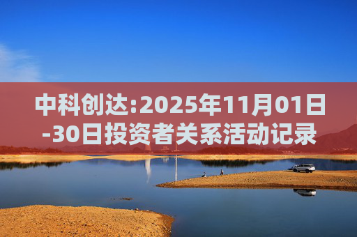 中科创达:2025年11月01日-30日投资者关系活动记录表