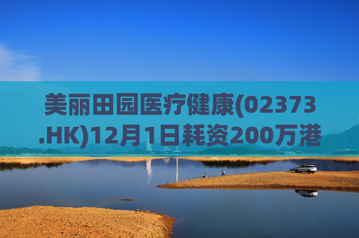 美丽田园医疗健康(02373.HK)12月1日耗资200万港元回购8万股