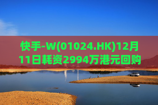 快手-W(01024.HK)12月11日耗资2994万港元回购44.8万股