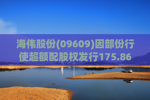 海伟股份(09609)因部份行使超额配股权发行175.86万股