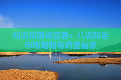 和讯投顾杨嘉惠：八连阳后市场短期有调整需求