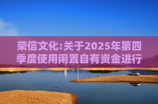 荣信文化:关于2025年第四季度使用闲置自有资金进行委托理财的公告