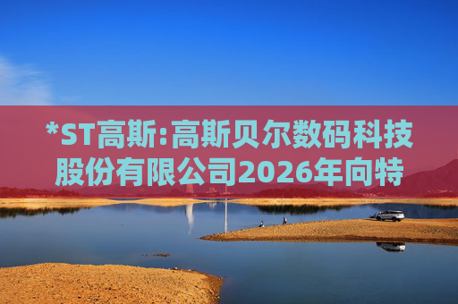 *ST高斯:高斯贝尔数码科技股份有限公司2026年向特定对象发行A股股票募集资金使用可行性分析报告