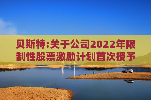 贝斯特:关于公司2022年限制性股票激励计划首次授予部分第三个归属期及预留授予部分第二个归属期归属条件成就的公告  第1张