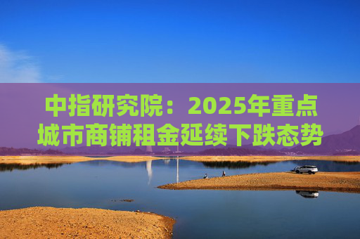 中指研究院：2025年重点城市商铺租金延续下跌态势