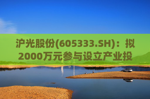 沪光股份(605333.SH):拟2000万元参与设立产业投资基金 第1张 沪光股份(605333.SH):拟2000万元参与设立产业投资基金 第1张