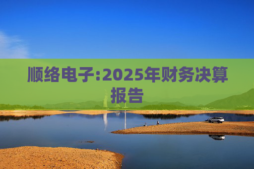 顺络电子:2025年财务决算报告