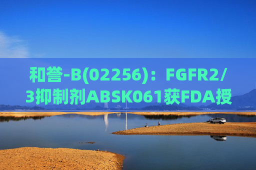 和誉-B(02256)：FGFR2/3抑制剂ABSK061获FDA授予罕见儿科疾病药物资格认定
