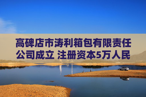 高碑店市涛利箱包有限责任公司成立 注册资本5万人民币