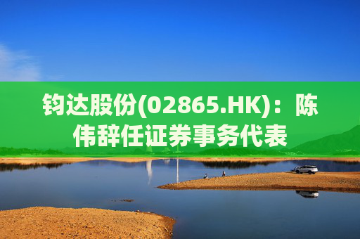 钧达股份(02865.HK)：陈伟辞任证券事务代表  第1张