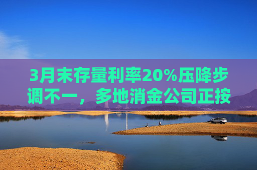 3月末存量利率20%压降步调不一，多地消金公司正按要求落实整改，业内：转型压力大