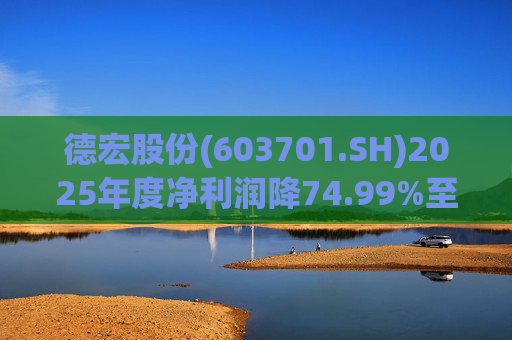 德宏股份(603701.SH)2025年度净利润降74.99%至1153.69万元