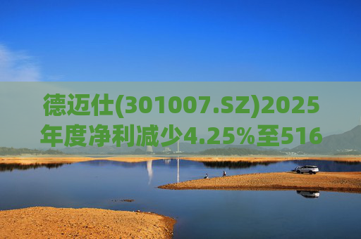 德迈仕(301007.SZ)2025年度净利减少4.25%至5168.45万元  拟10派0.7元