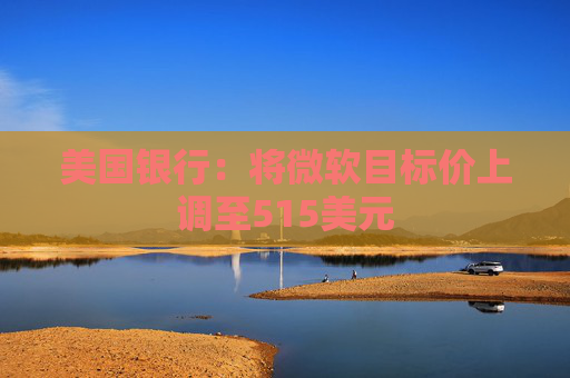 美国银行：将微软目标价上调至515美元