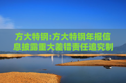 方大特钢:方大特钢年报信息披露重大差错责任追究制度（2025年4月）
