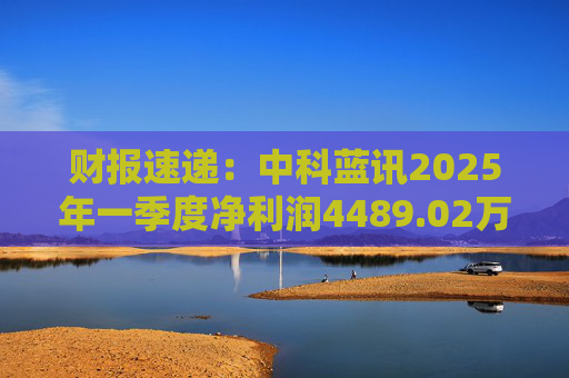 财报速递：中科蓝讯2025年一季度净利润4489.02万元