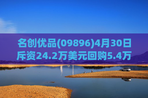 名创优品(09896)4月30日斥资24.2万美元回购5.4万股