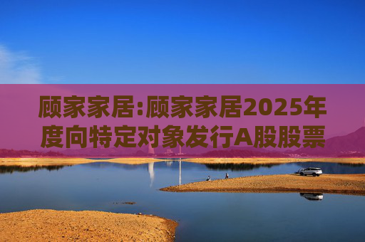 顾家家居:顾家家居2025年度向特定对象发行A股股票方案论证分析报告