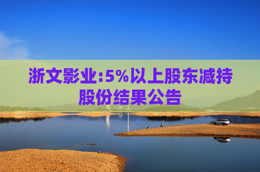 浙文影业:5%以上股东减持股份结果公告
