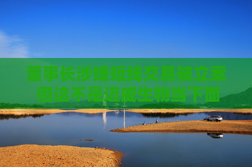 董事长涉嫌短线交易被立案 但这不是迈威生物当下面临的最大挑战  第1张