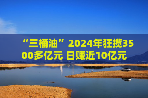 “三桶油”2024年狂揽3500多亿元 日赚近10亿元  第1张