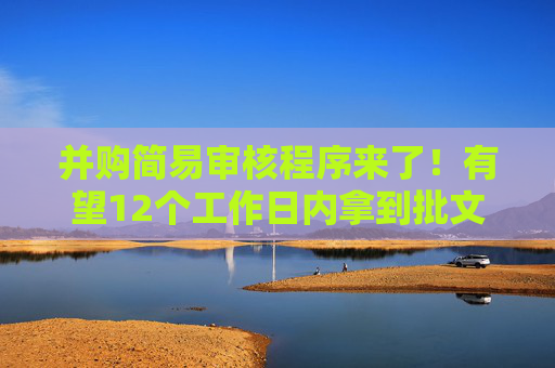并购简易审核程序来了！有望12个工作日内拿到批文