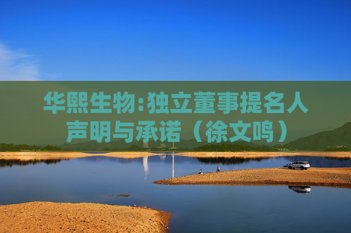 华熙生物:独立董事提名人声明与承诺（徐文鸣）