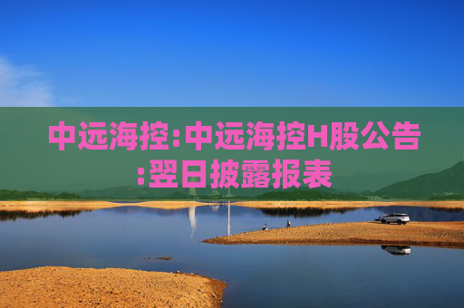 中远海控:中远海控H股公告:翌日披露报表