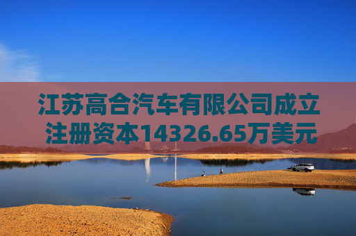 江苏高合汽车有限公司成立 注册资本14326.65万美元