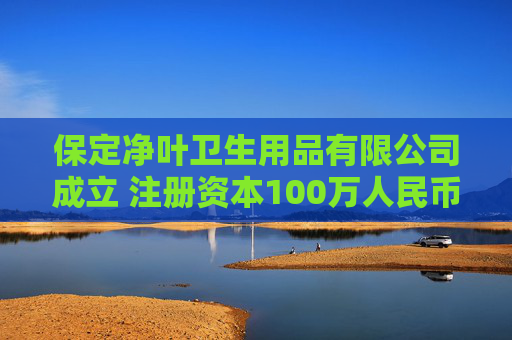 保定净叶卫生用品有限公司成立 注册资本100万人民币  第1张