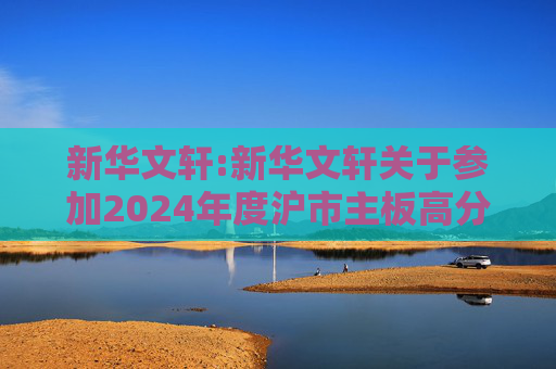 新华文轩:新华文轩关于参加2024年度沪市主板高分红重回报专题集体业绩说明会暨召开2025年第一季度业绩说明会的公告