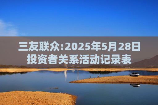 三友联众:2025年5月28日投资者关系活动记录表