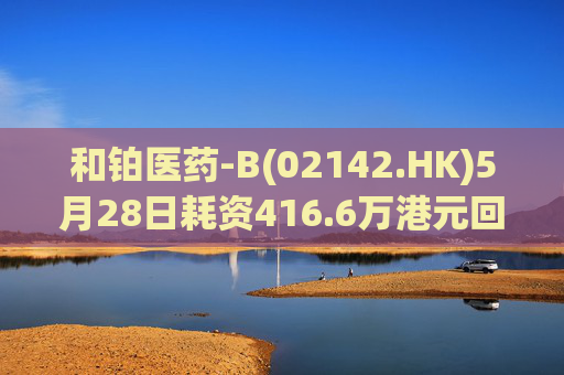 和铂医药-B(02142.HK)5月28日耗资416.6万港元回购50万股