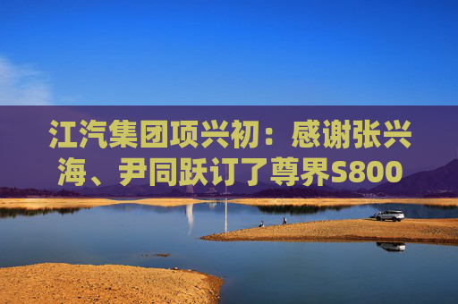 江汽集团项兴初：感谢张兴海、尹同跃订了尊界S800