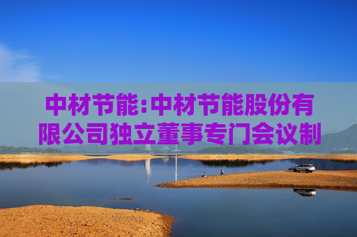 中材节能:中材节能股份有限公司独立董事专门会议制度