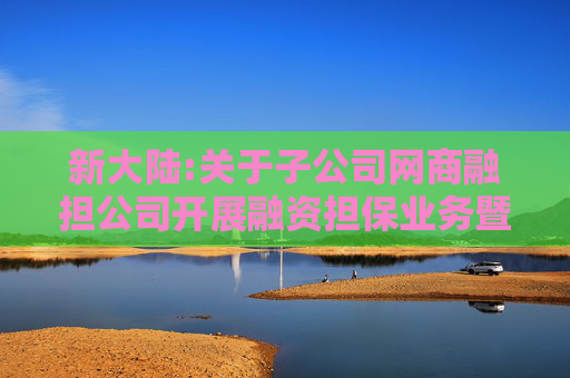 新大陆:关于子公司网商融担公司开展融资担保业务暨公司为子公司提供担保的公告