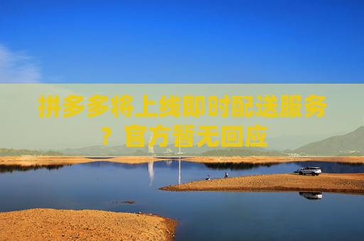 拼多多将上线即时配送服务？官方暂无回应