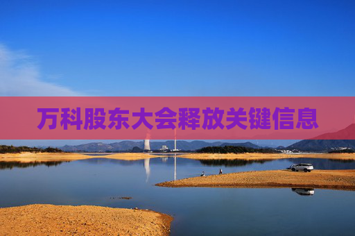 万科股东大会释放关键信息