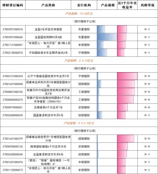 谁在金银“巨震”中稳健前行？银行理财产品1月榜单出炉