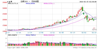 期市节后首日金属板块普涨 白银期货涨超10%
