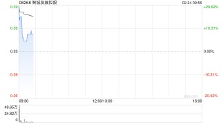 智城发展控股盘初涨近14% 拟折让配股最多净筹约950万港元