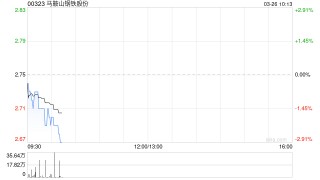 马鞍山钢铁股份2025年度板材生产量979万吨 销售量986万吨