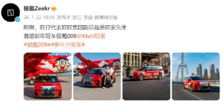 联动了！旺旺副总裁喜提极氪009：还有专属定制皮肤