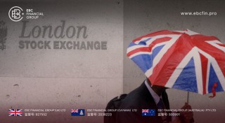 EBC金融集团外汇行情播报|黄金震荡 通胀失速英国股市大涨