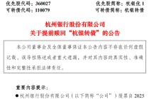 又一千亿上市银行，触发强赎