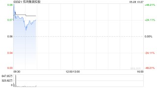 伟鸿集团控股将于5月28日上午起复牌